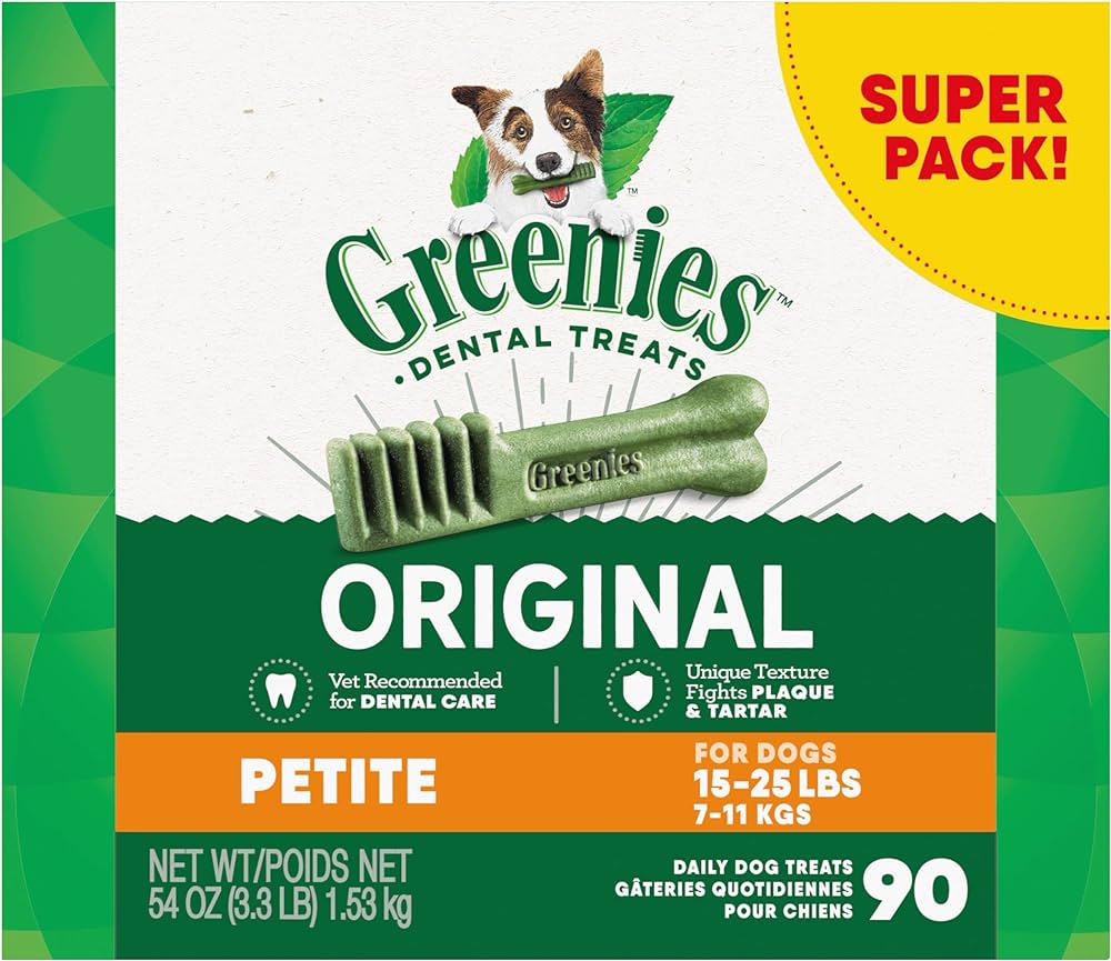 Greenies Dental Treat Canine Original Petite 27 OZ