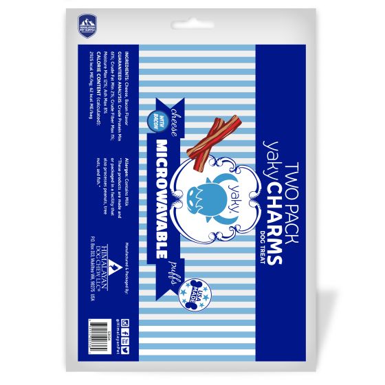 Himalayan Dog Chew yaky CHARMS Bacon Dog Treats