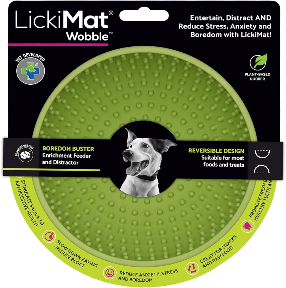 LickiMat Wobble Green