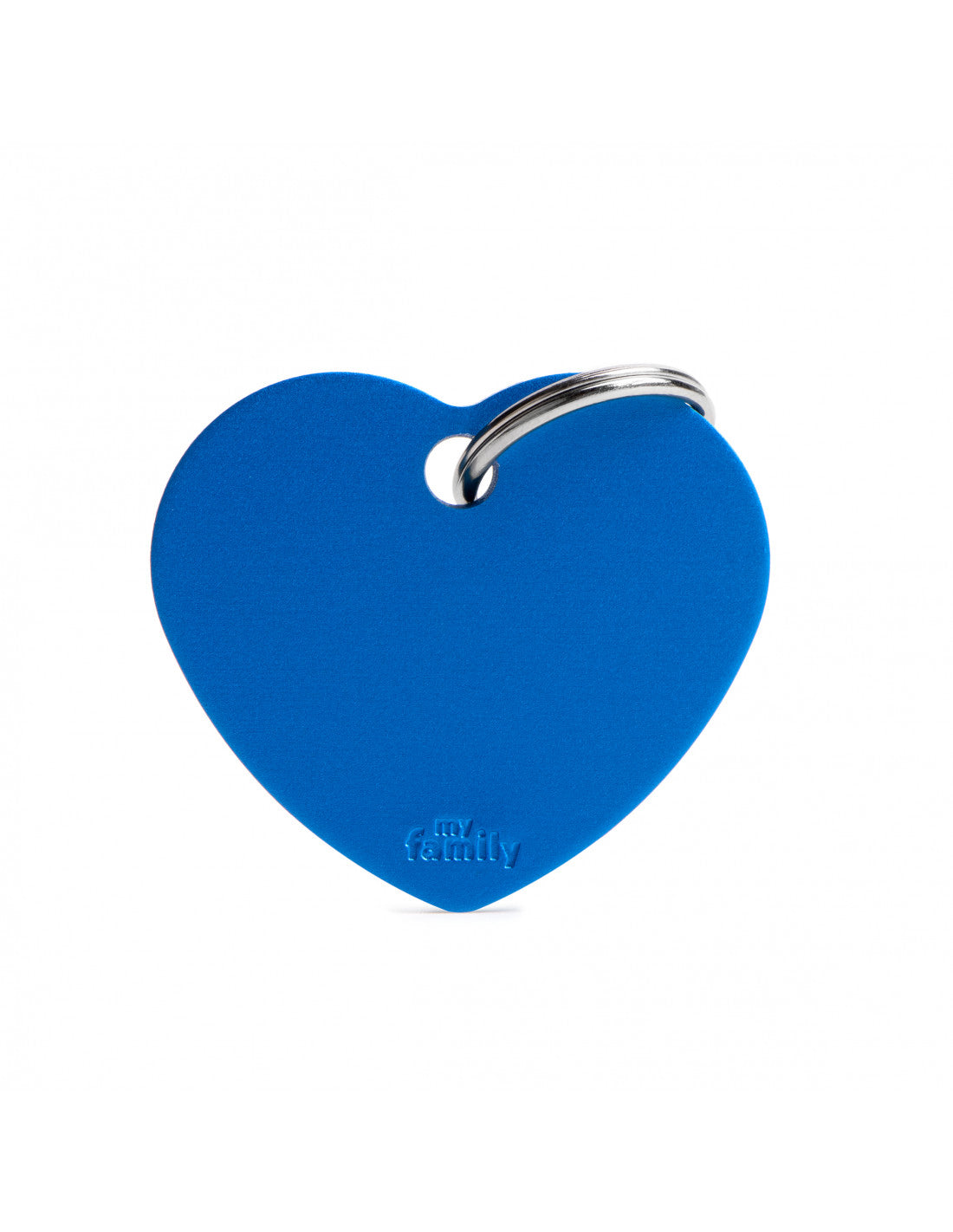 MY FAMILY - Big Heart Aluminum Blue