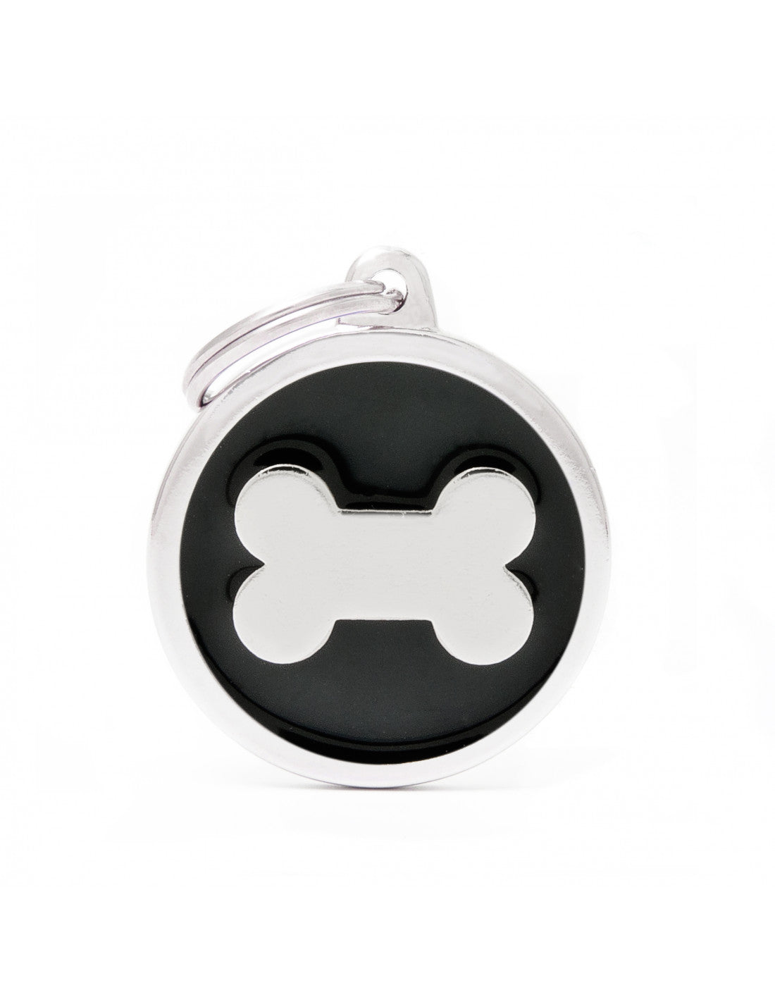 MY FAMILY - Black Big Circle Bone