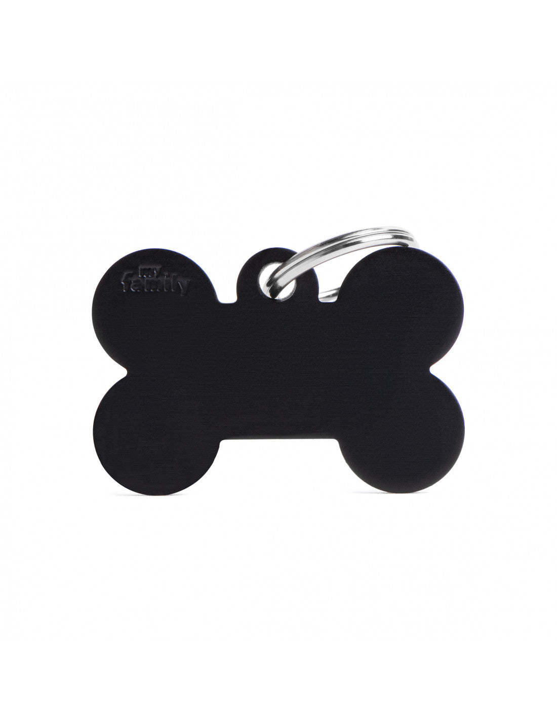 MY FAMILY - Small Bone Aluminum Black