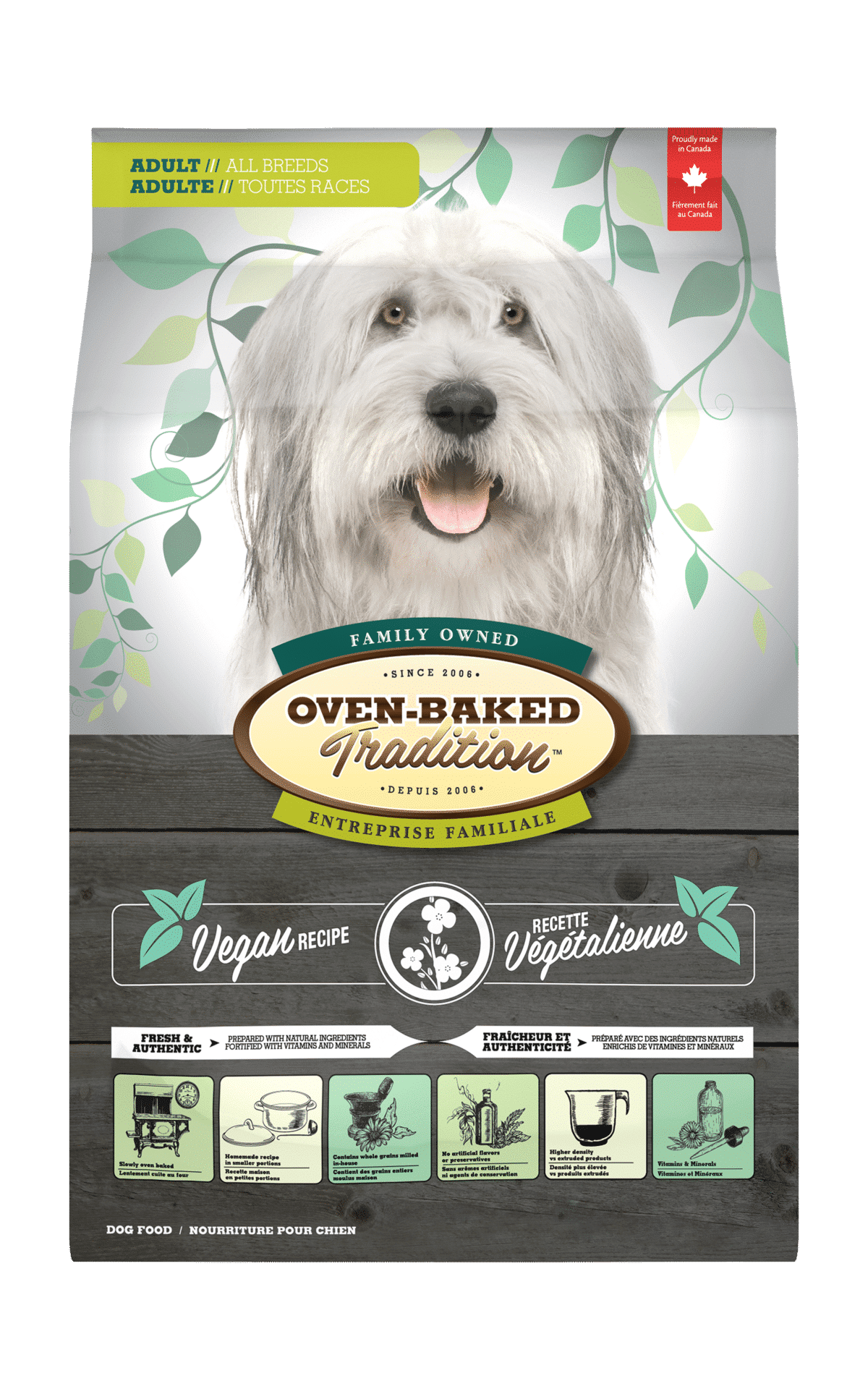 Oven Baked Tradition Adult Vegan Dog 1X20LB