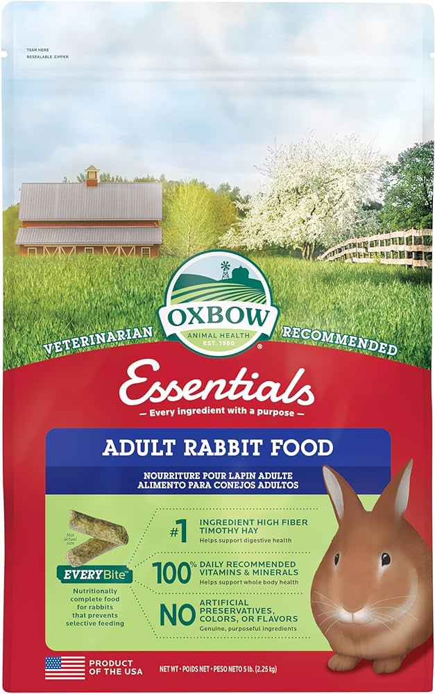 Oxbow Adult Rabbit Food 5 lb