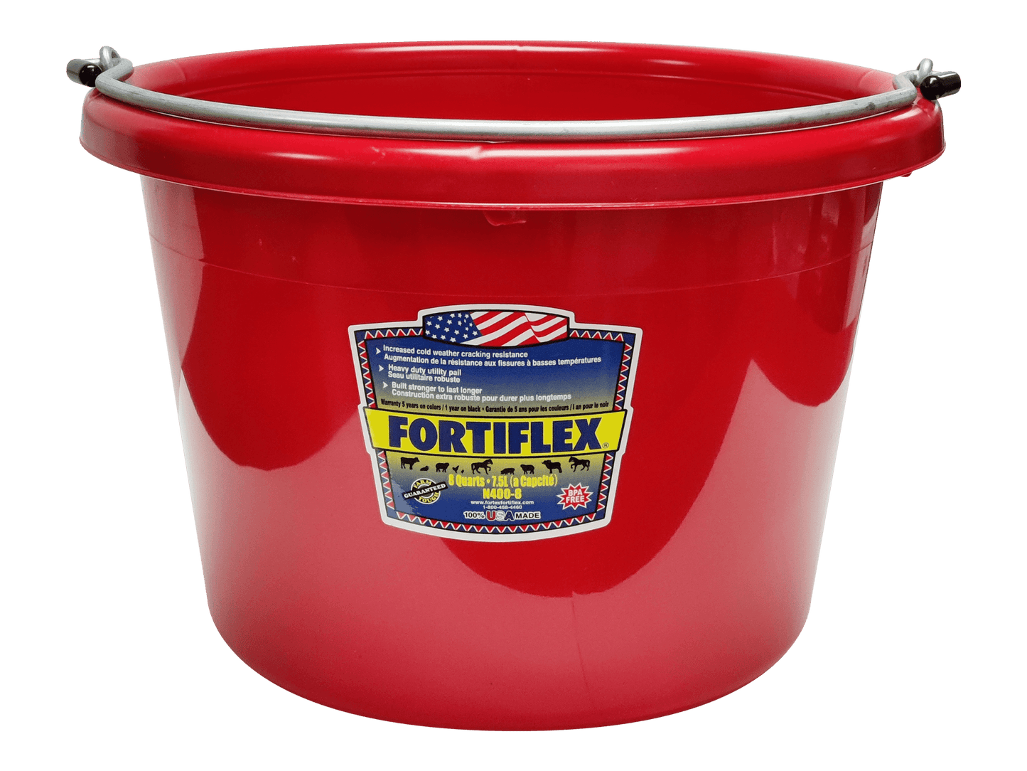PAILS - Fortiflex 20qt - Red