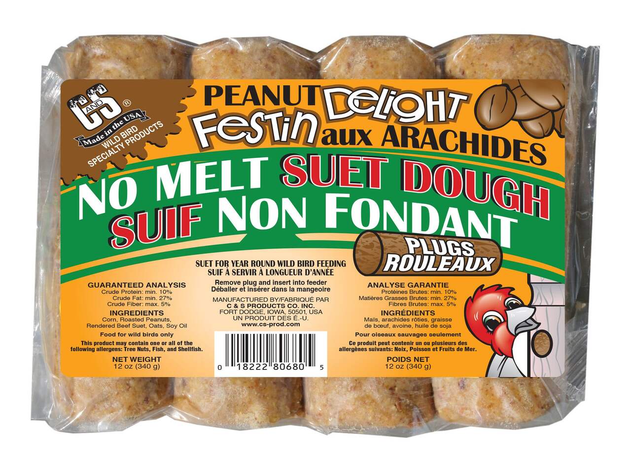 PEANUT NO MELT SUET DOUGH PLUGS