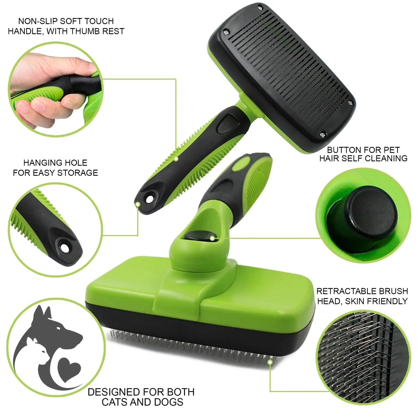 ProPlus Easy Clean Slicker Brush Sm