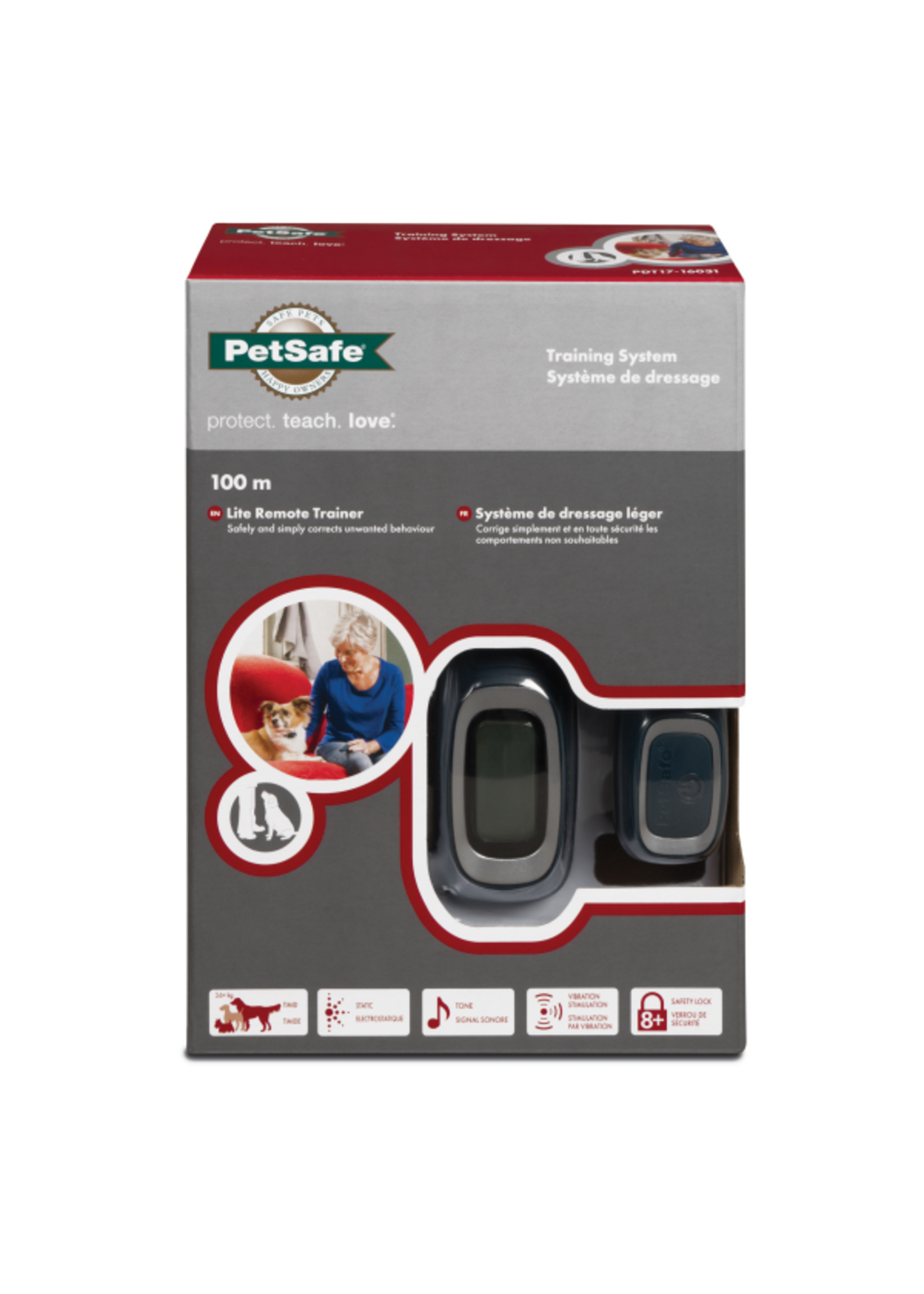 Petsafe 100 Metre Remote Trainer 15 Levels Dog 1pc