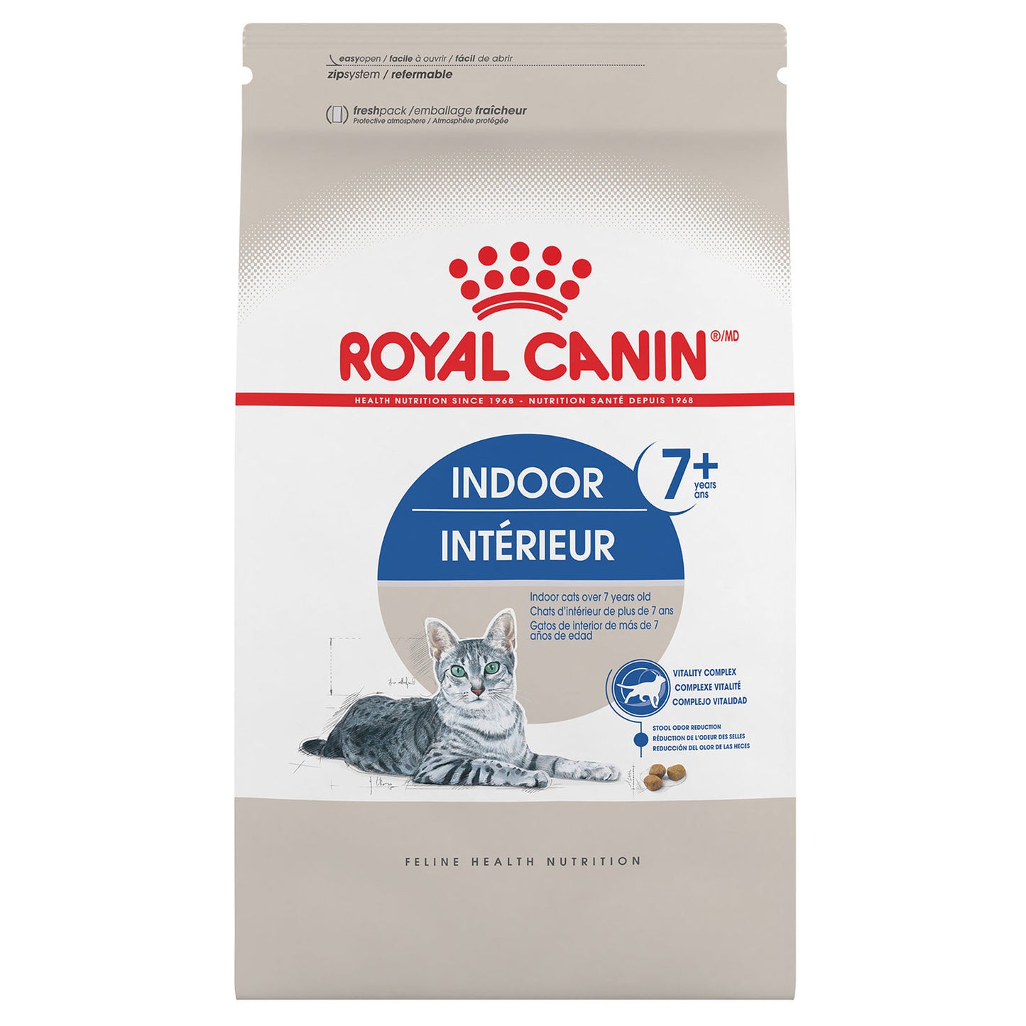 Royal Canin Feline Indoor 7+ 2.5lb