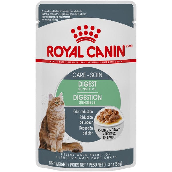Royal Canin Digest Sensitive POUCH Feline Chunks in Gravy 3oz