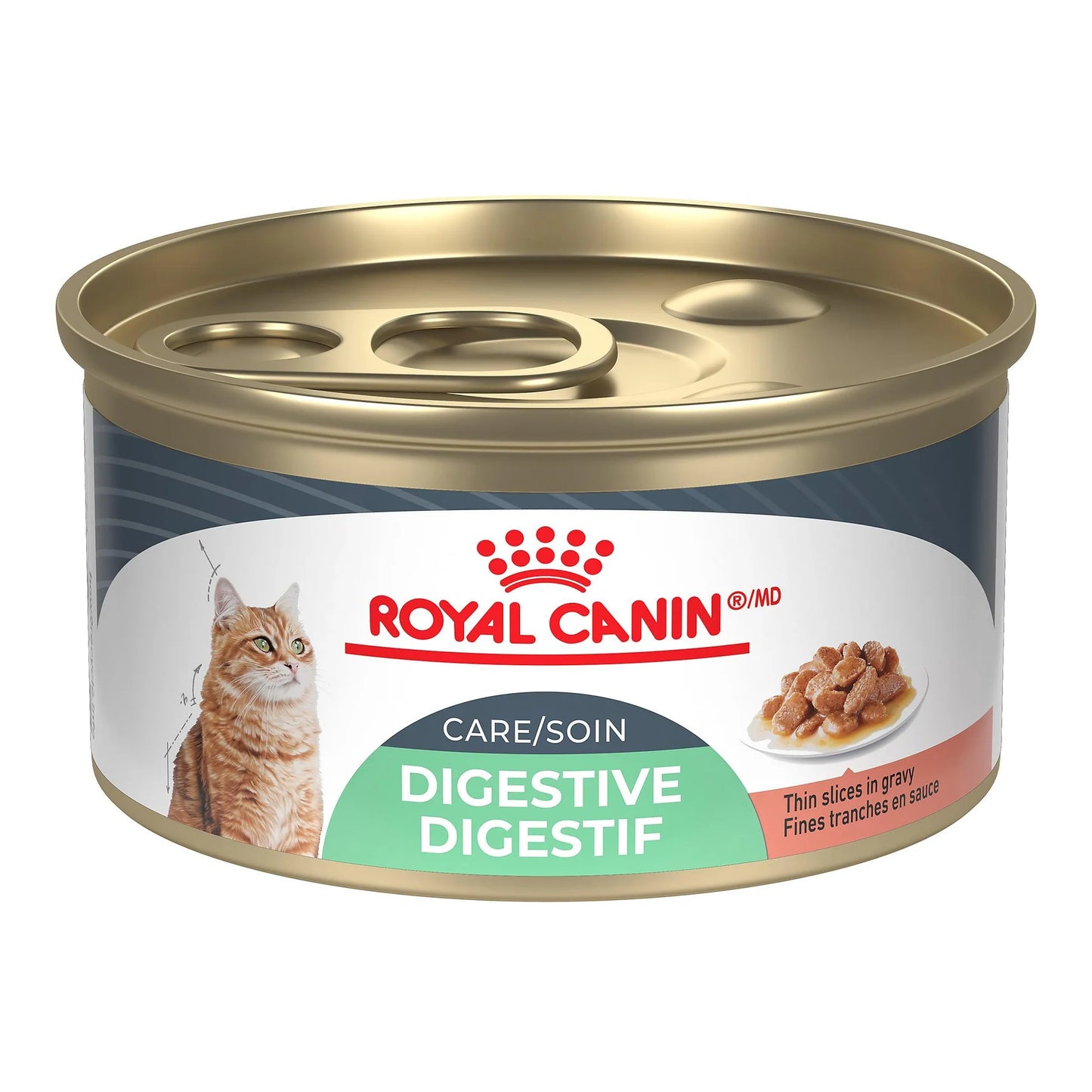 Royal Canin WET Feline Digestive Sensitive Thin Slice in Gravy 3oz