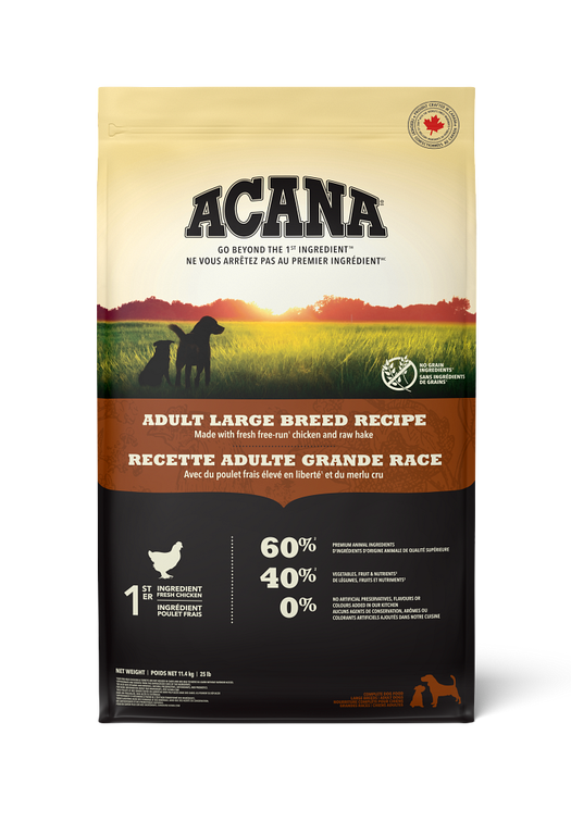 ACANA Canine Heritage Adult Large Breed 11.4kg