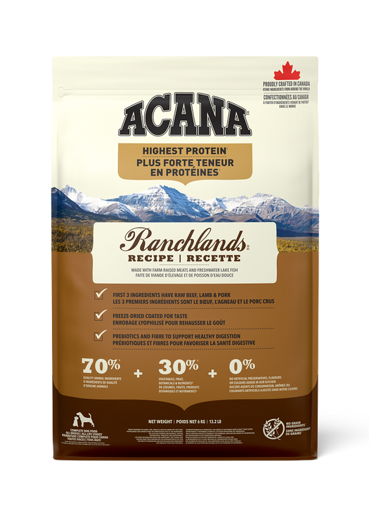 ACANA Canine Regionals Ranchlands 11.4kg