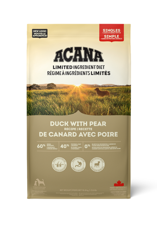 ACANA Canine Singles Duck with Pear Recipe 10.8 kg