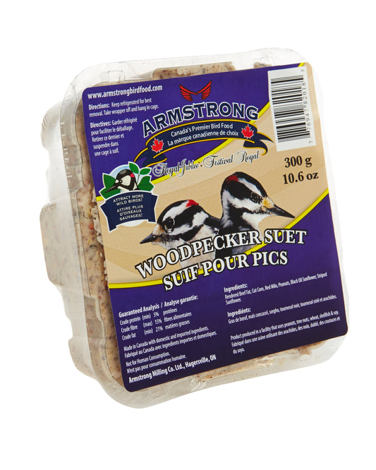 Armstrong Suet - Wood Pecker Suet 300g