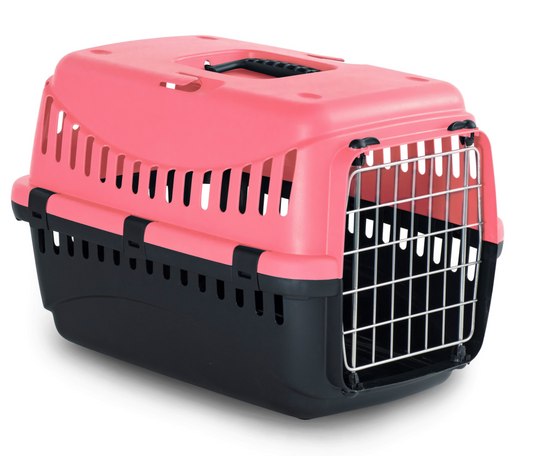 Bergamo Gipsy Pet Carrier Small Plastic - Coral
