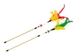 Bud-Z Feather Duster Toy For Cats Budgie Cat 35cm
