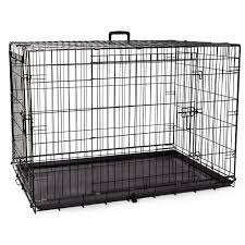 Bud-Z Deluxe Crate Foldable Double Doors Dog 42in 1pc