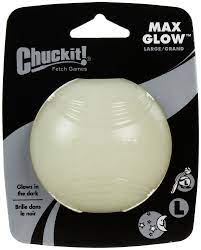 Chuckit! Max Glow Balls Large (1 Pack) Dog Toy