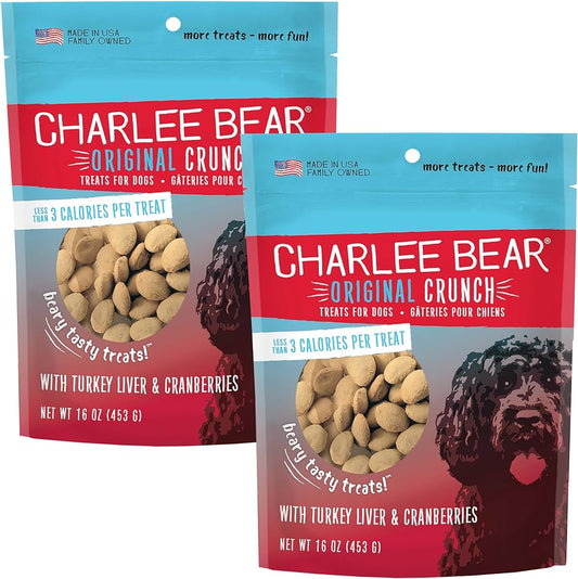 CHARLEE BEAR Treats Turkey Liver & Cranberry 16oz