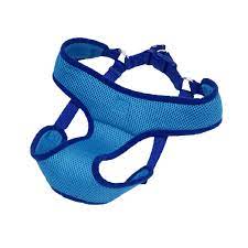 Coastal Comfort Soft Adjustable Cat Harness - BLUE - 3/8in x 14-16