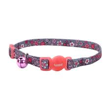 COASTAL - Fashion Adjustable Breakaway Collar - 3/8" x 8-12" - Pink Cherry Blossoms