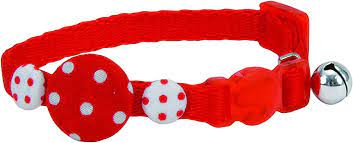Coastal Lil'L Pals Kitten Embellishment Collar Red Cat 1pc 5/16x6-8in