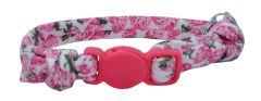 Coastal Li'L Pals Round Kitten Collar Strawberries Cat 1pc 5/16x8in