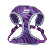 COASTAL - Mesh Refective Harness - Purple - Lg