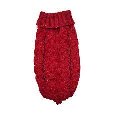 DQ Double Knit Red Sweater 8"