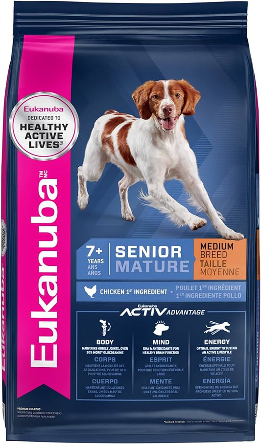 Eukanuba Medium Breed CHICKEN - Senior 30lb
