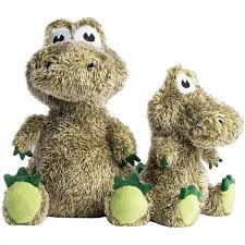 Fabdog Alligator Fluffies Toy Canine Large