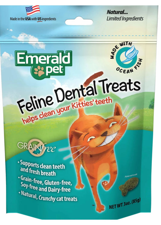 Feline Dental Treats - Ocean Fish 3 oz