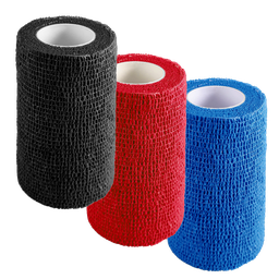 FLEX WRAP - 4" Self Adhessive Bandage - Assorted Colours