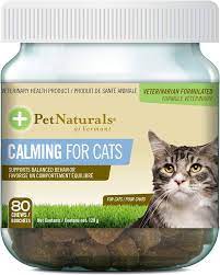 FoodScience Pet Naturals Calming Chews for Cats 80 Count