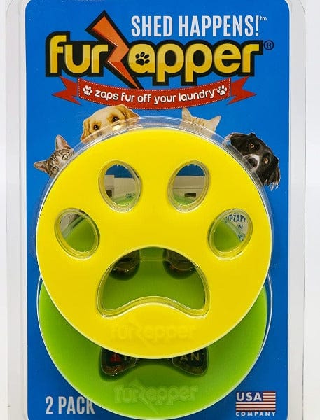 FurZapper Pet Hair Remover Laundry Pucks - 2 pack