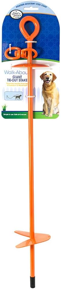 Four Paws Giant Tie Out Stake