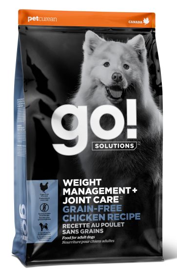 Go! Weight Management Joint Care Grain Free Chicken Dog 22lb