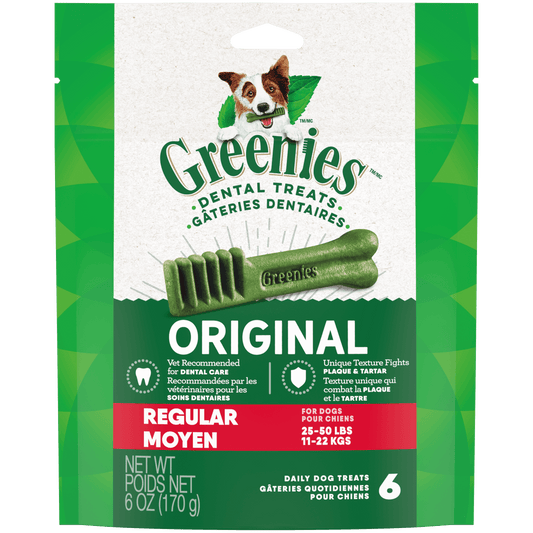 Greenies Mini Treat Canine Original Regular 6 OZ