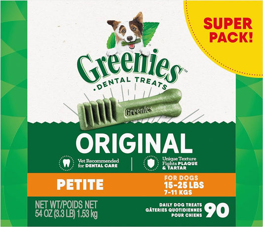 Greenies Dental Treat Canine Original Petite 27 OZ