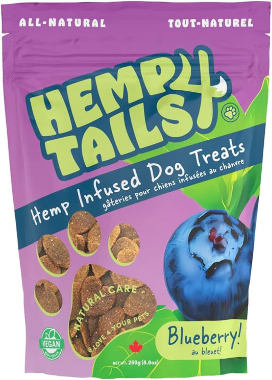 Hemp 4 Tails Dog Treats Blueberry