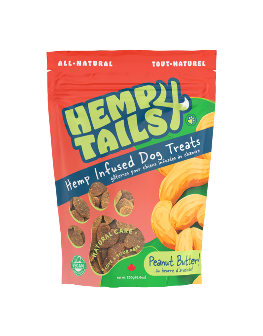 Hemp 4 Tails Dog Treats Peanut Butter