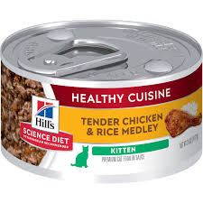 Hill's Science Diet WET - Kitten Healthy Cuisine Chicken & Rice
