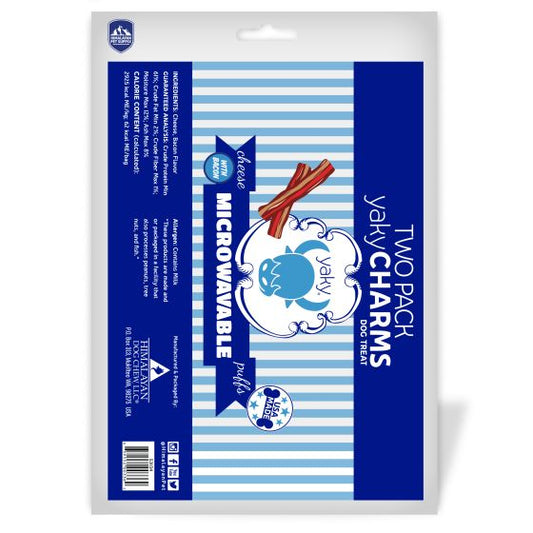 Himalayan Dog Chew yaky CHARMS Bacon Dog Treats