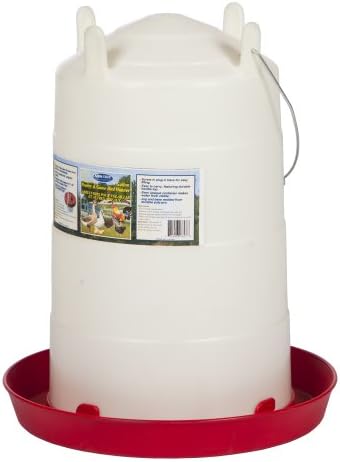 Jad-Vent Plastic Chicken Fountain - 5 Gallon BOTTOM FILL