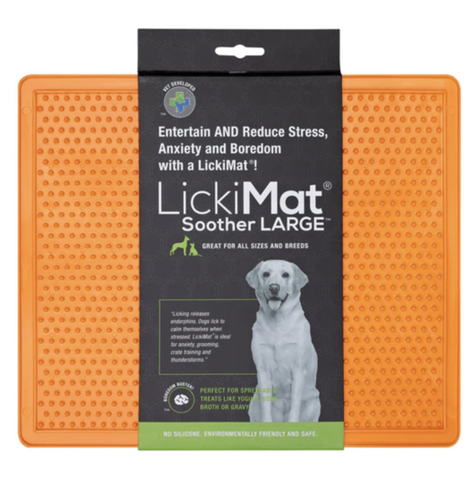 LickiMat X-Large Soother Orange