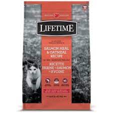 LIFETIME All Stages Cat Food Salmon & Oatmeal 2.27 kg
