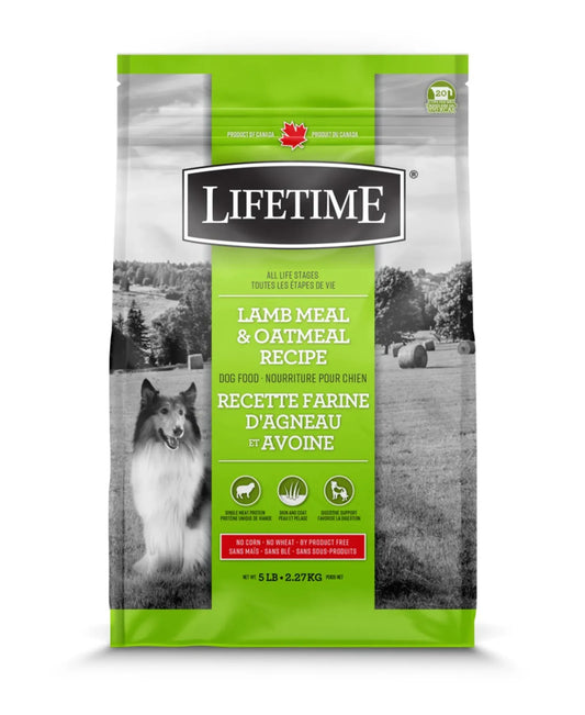 LIFETIME All Stages Dog Food Lamb & Oatmeal 11.4 kg