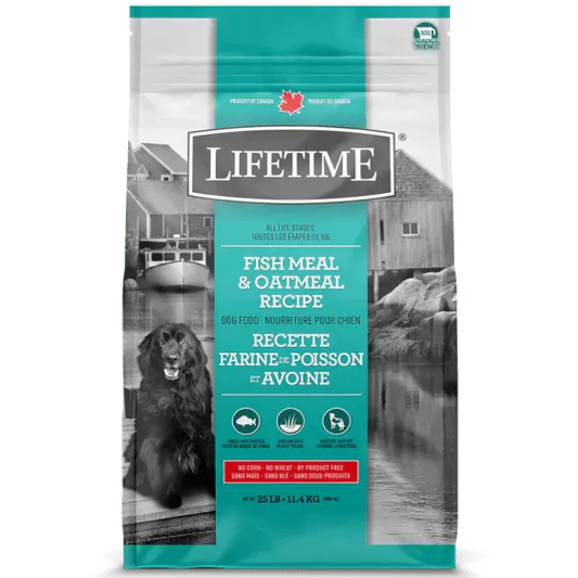 LIFETIME All Stages Dog Food Fish & Oatmeal 2.27 kg