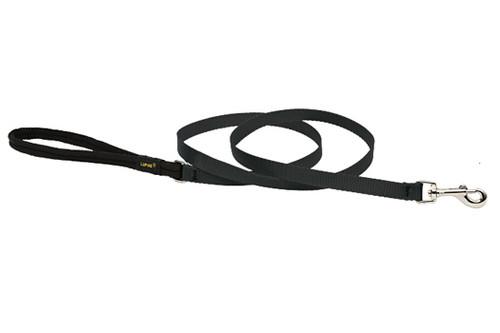 LUPINE - Black Leash 3/4" x 4'